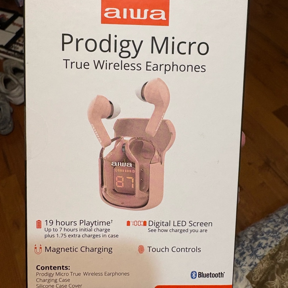Prodigy Micro True Wireless Earphones - Pink - Picture 2 of 3